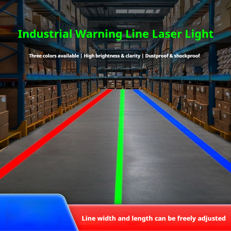 Industrial Laser Projector - Industrial One-Line Laser Light Safety Warning