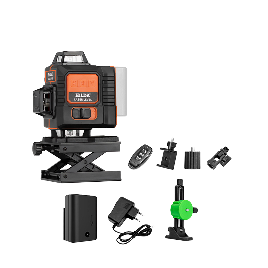 Industrial Laser Projector - 4D16-Line Green Laserlevel Outdoor High-Precision Electric