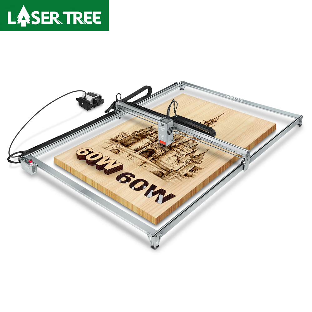 Industrial Acrylic Laser Cutter - LASER TREE Laser Engraver Cutter with