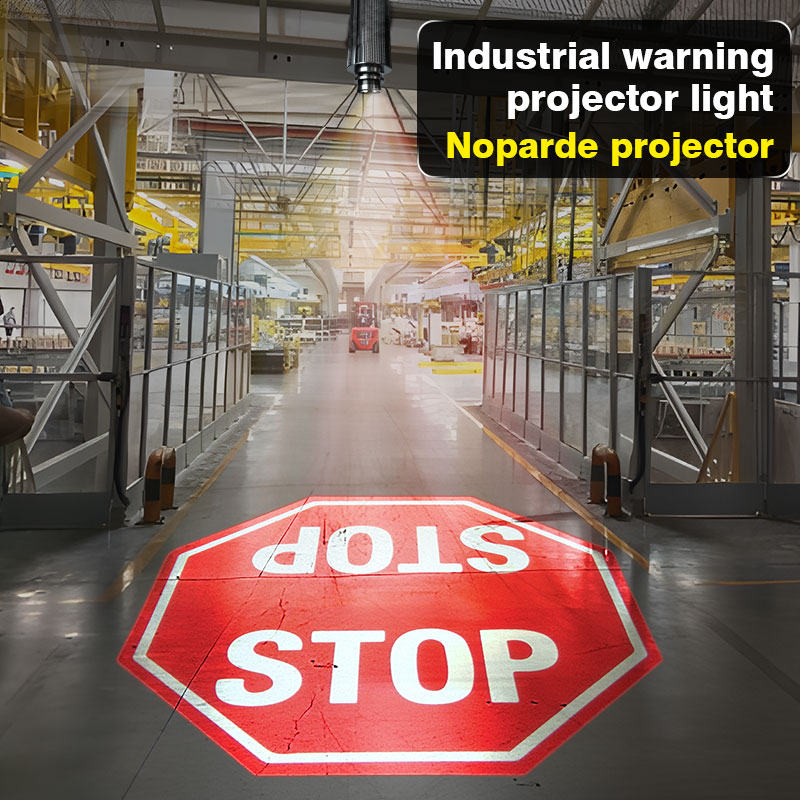 Industrial Laser Projector - Noparde Customized LED Stop Sign Gobo