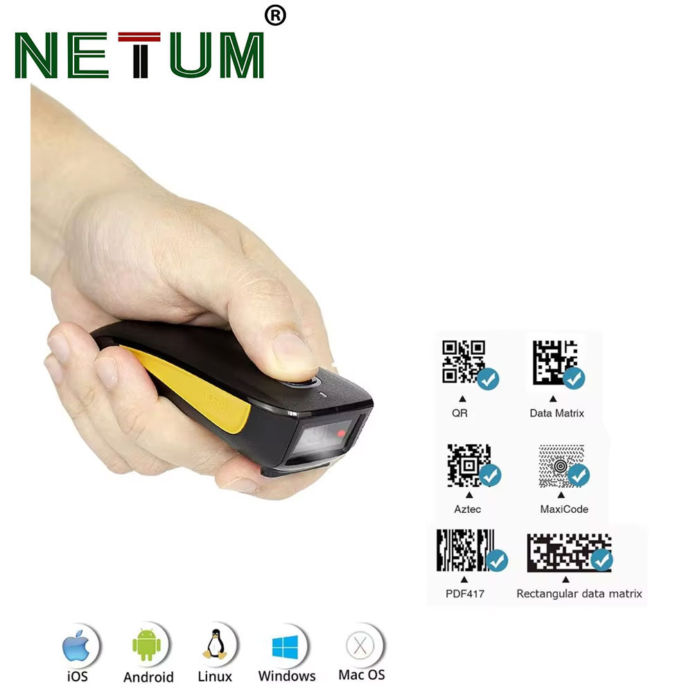 NETUM C750 Bluetooth 2D Barcod - Industrial Laser Beam 评论和价格