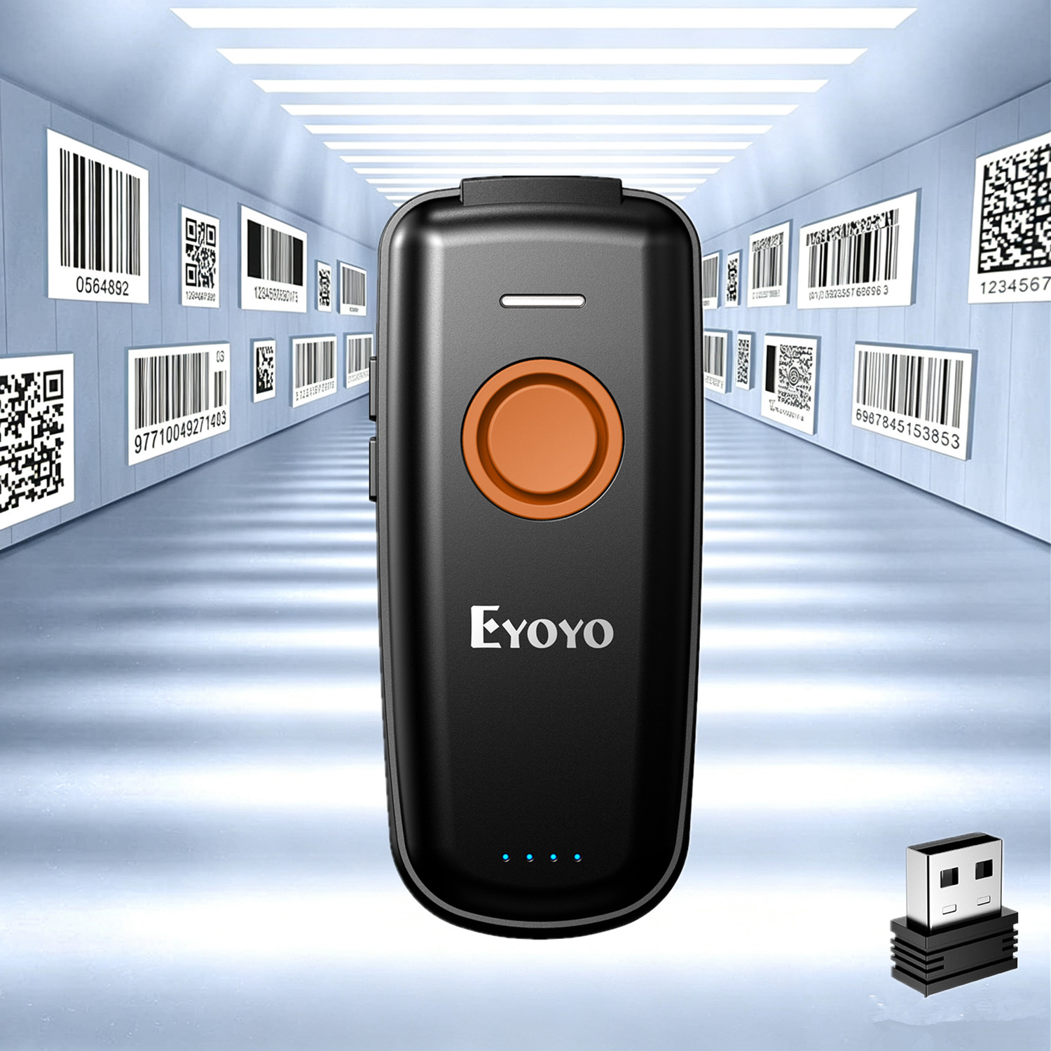 EYOYO Mini Barcode Scanner 1D  - Industrial Laser Beam 评论和价格