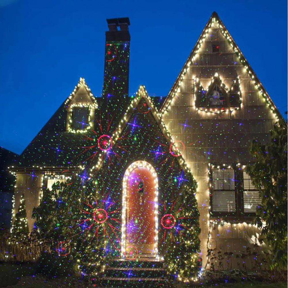 Christmas Laser Light Outdoors - Industrial Laser Projector 评论和价格