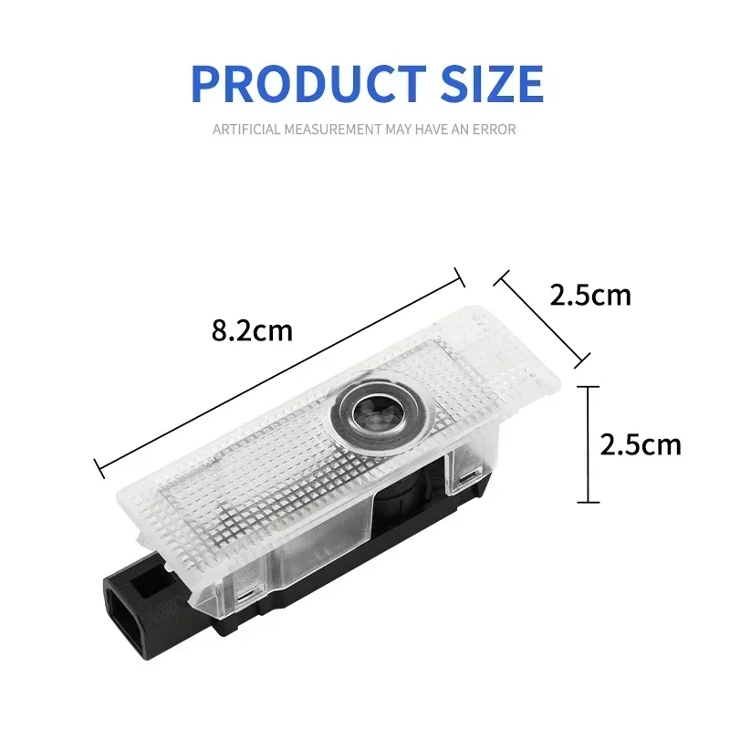 2PCS Car Door  Welcome Light L - Industrial Laser Projection 评论和价格