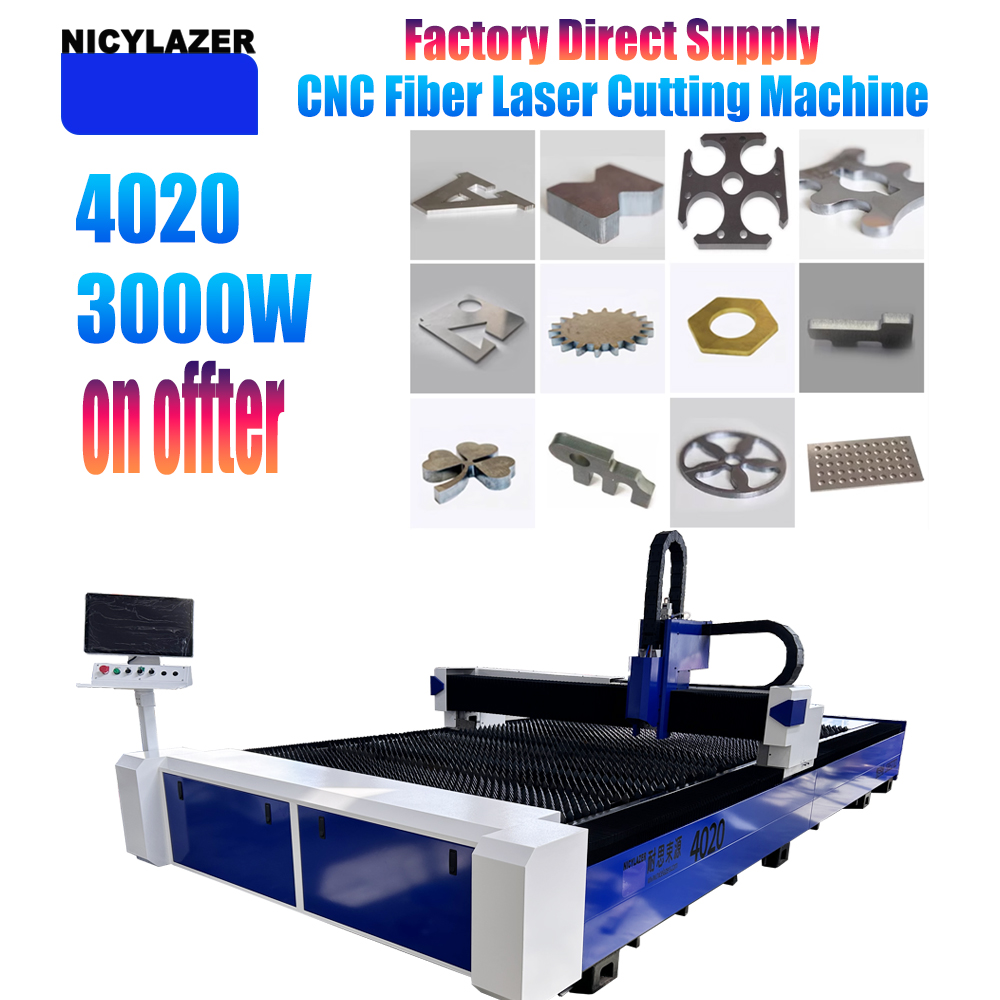 NICYLAZER CNC 3000W 4020 Fiber - Industrial Laser Cutters 评论和价格