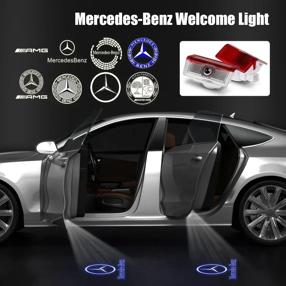 2/4PCS automotive LED welcome  - Industrial Laser Projection 评论和价格