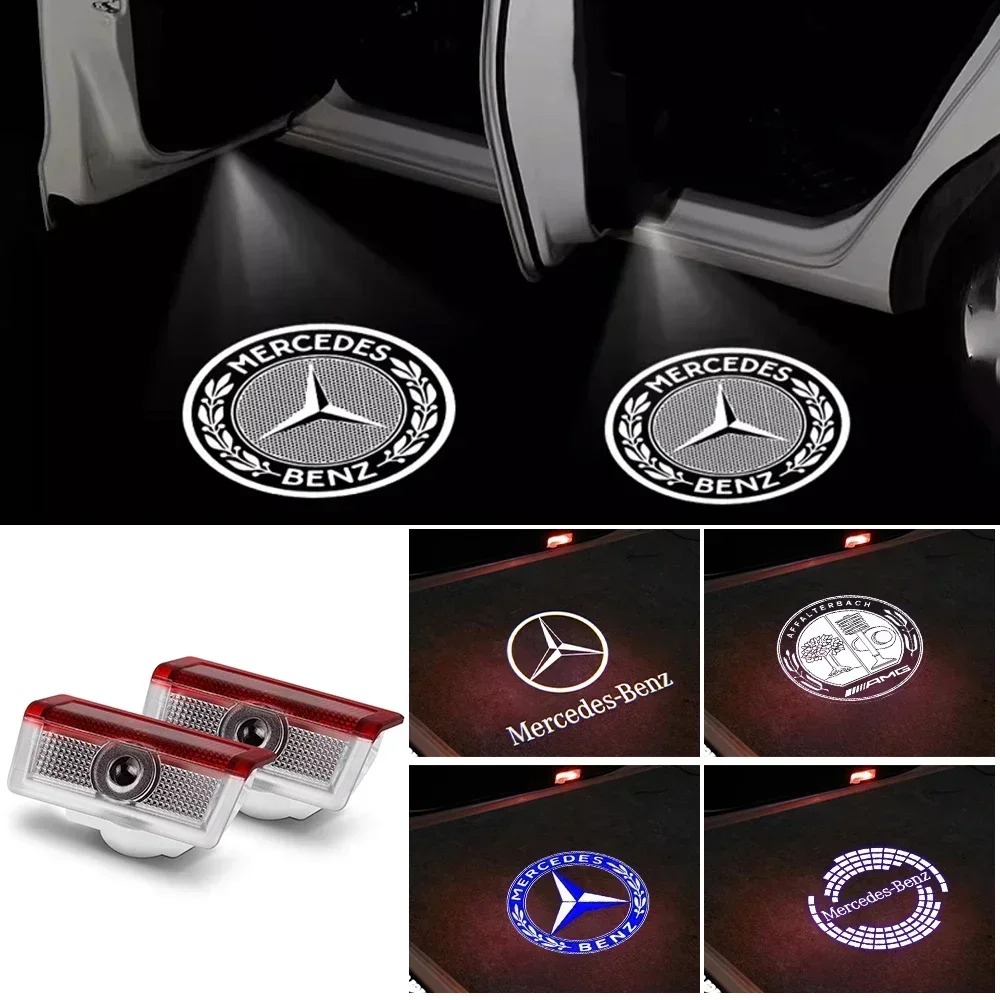 2/4PCS automotive LED welcome  - Industrial Laser Projection 评论和价格