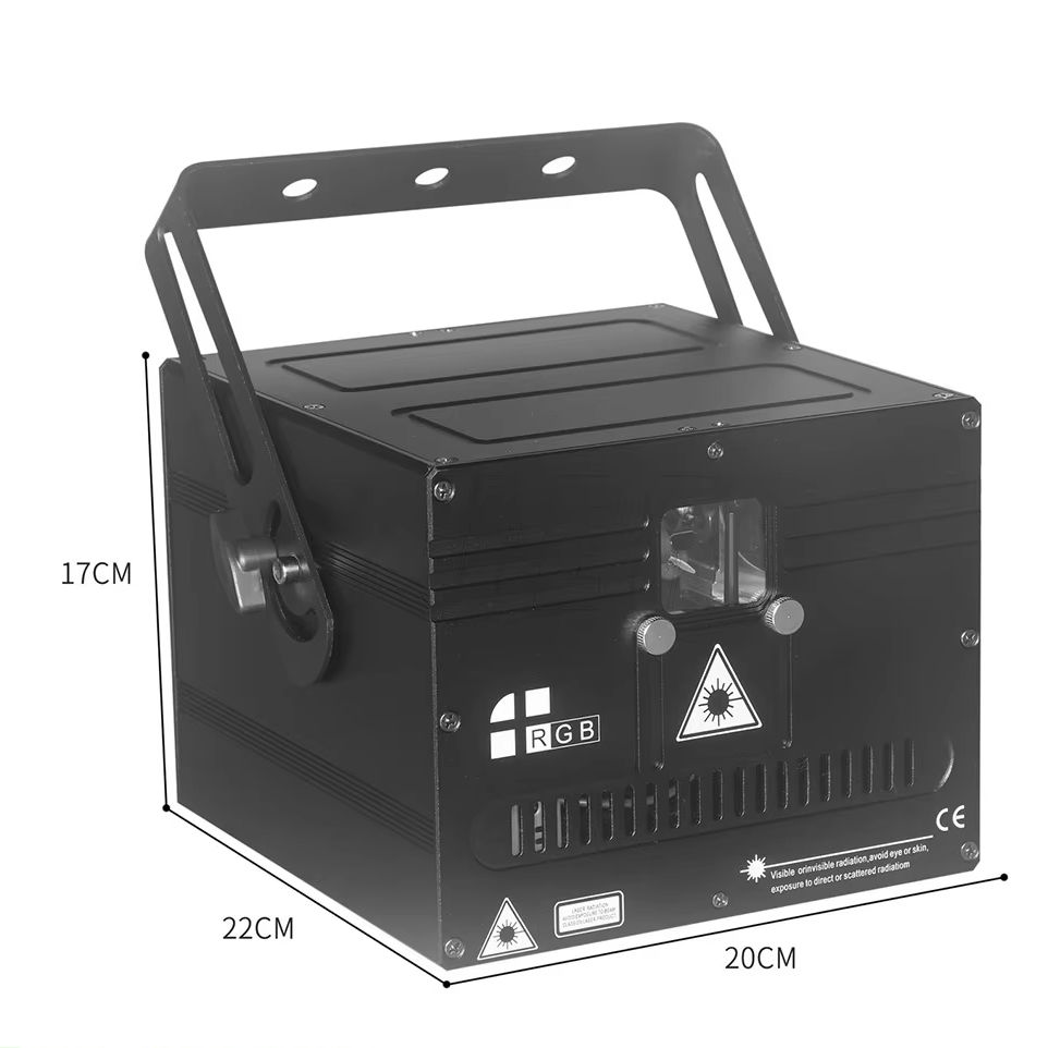 YUER RGB Laser 1w 2w 3w 4w Ani - Industrial Laser Projector 评论和价格
