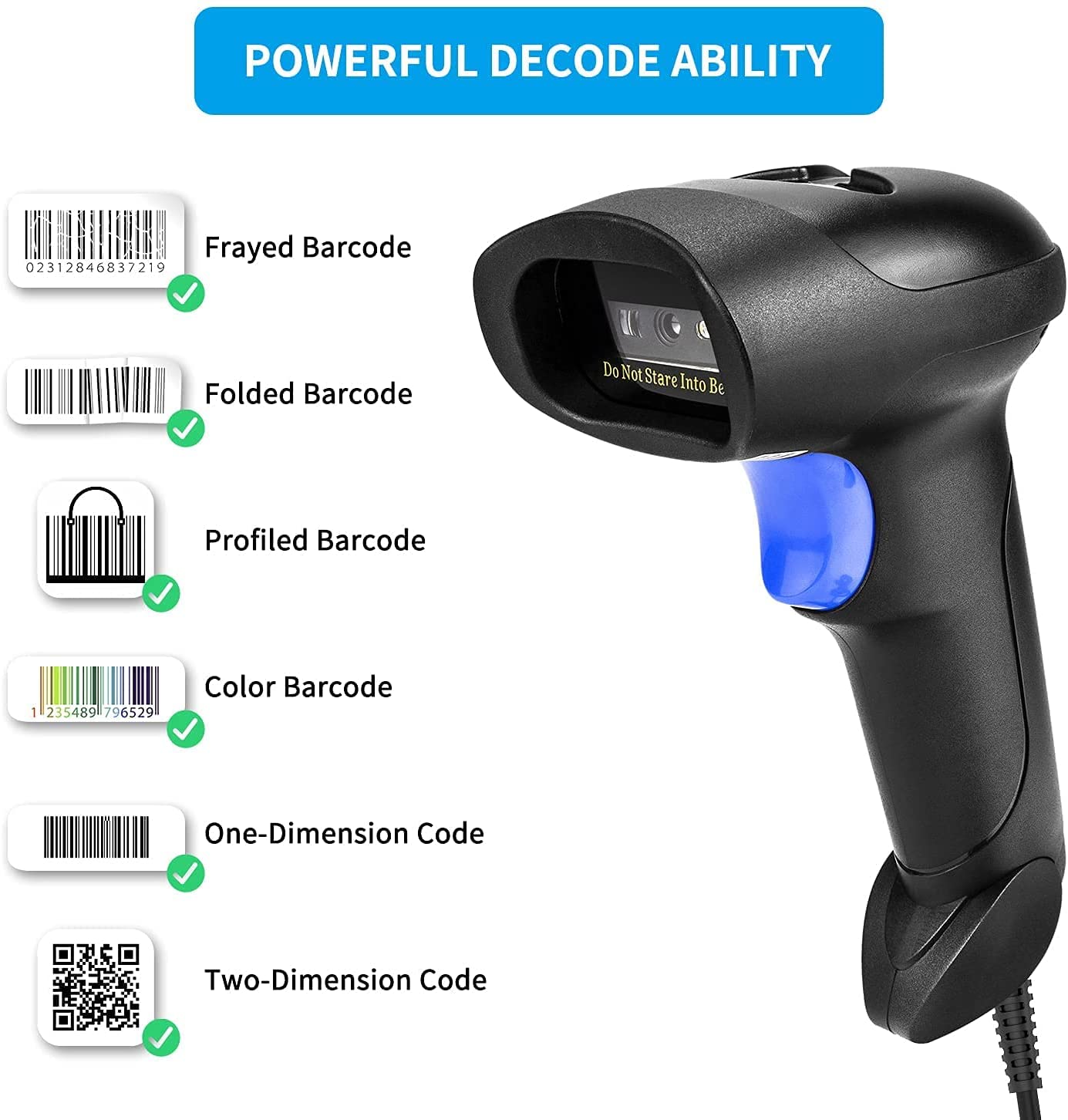 NETUM L5 Wired 2D Barcode Scan - Industrial Laser Beam 评论和价格