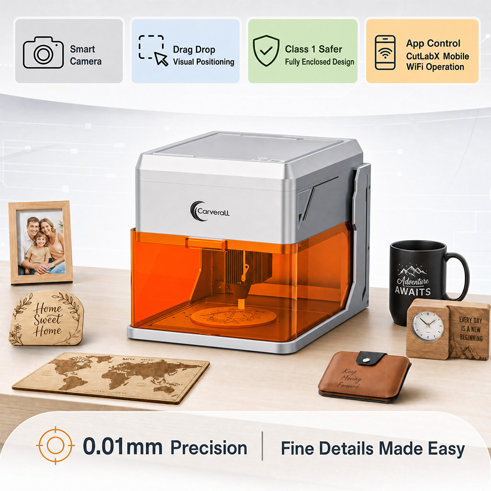 Carverall A1PRO 10W Laser Engr - Industrial Acrylic Laser Cutter 评论和价格