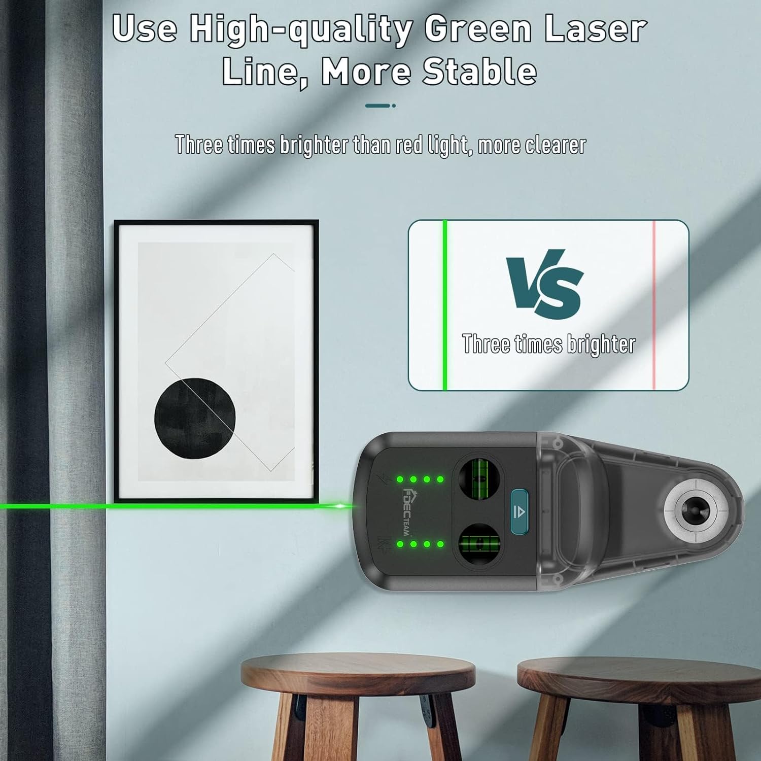 Decteam 4-in-1 Laser Level Dus - Industrial Laser Drill 评论和价格